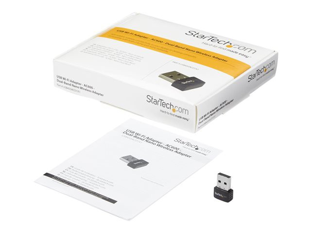 STARTECH USB WiFi Adapter - AC600