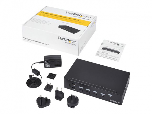 STARTECH 4-Port HDMI KVM Switch