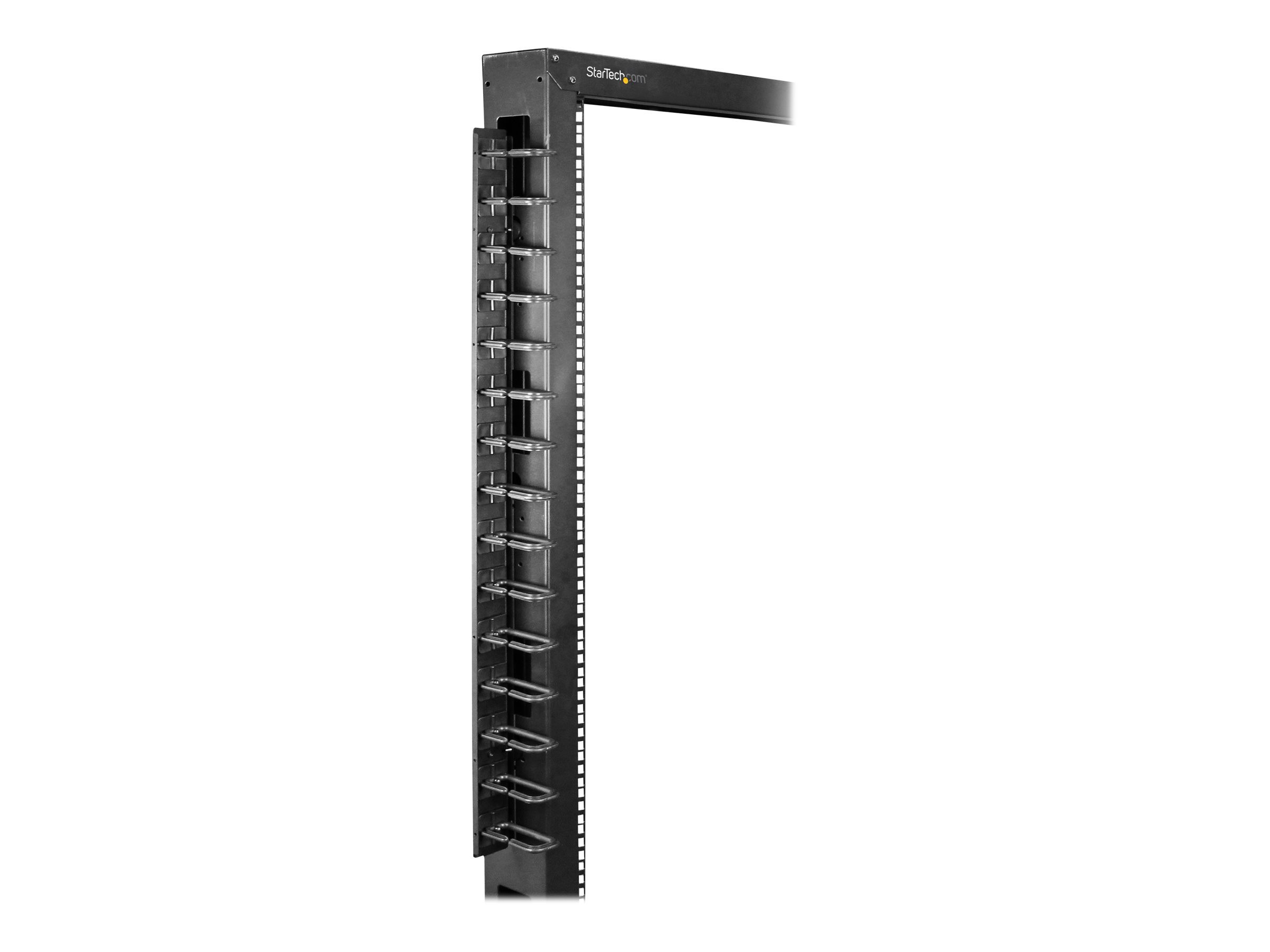 STARTECH Vertical Cable Organizer wi