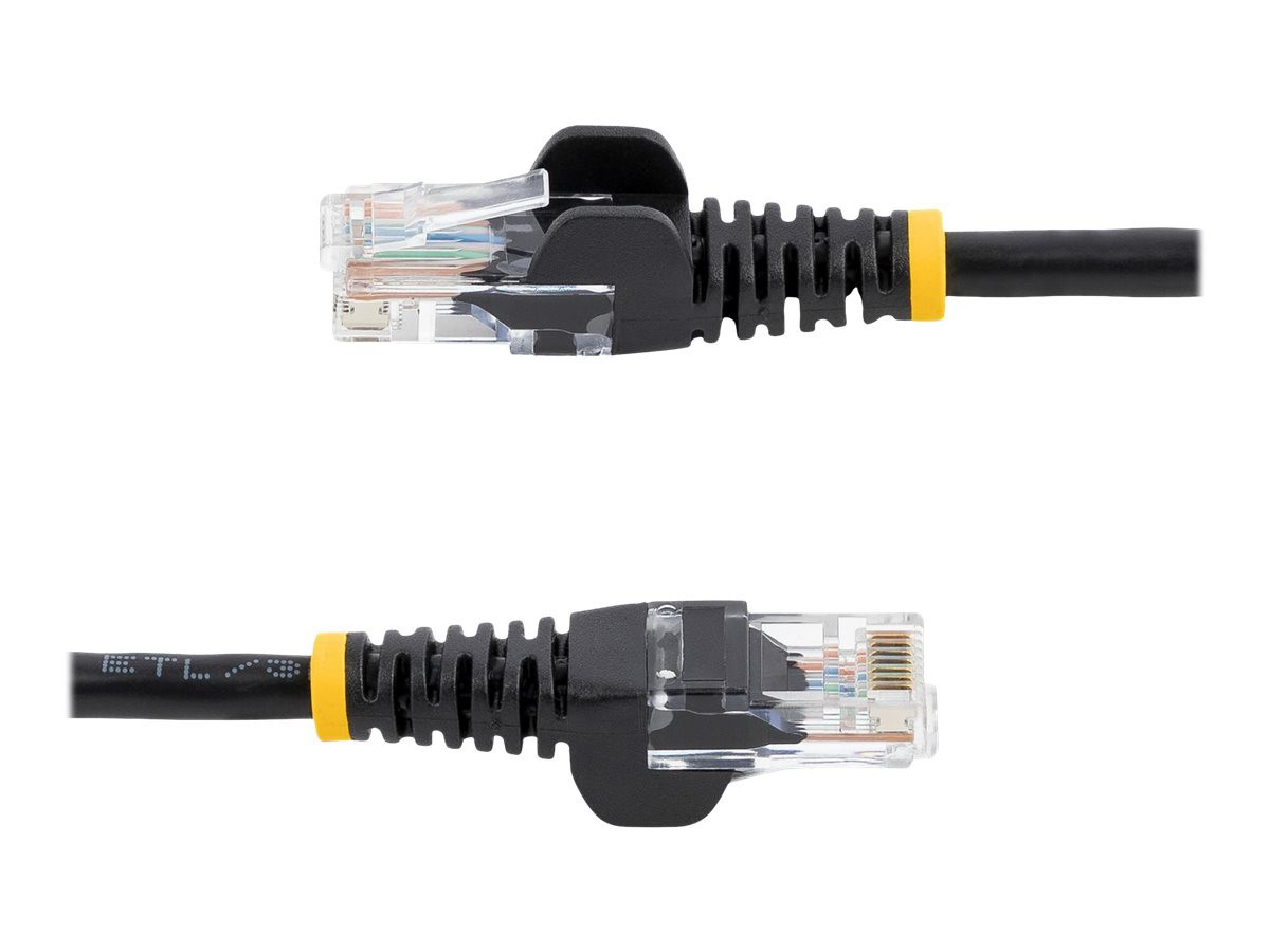 STARTECH 5m Black Cat5e Snagless