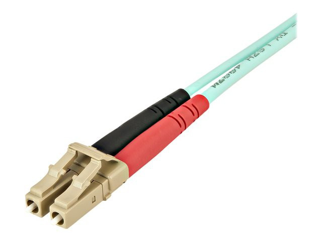 STARTECH Aqua OM4 Duplex Multimode Fiber