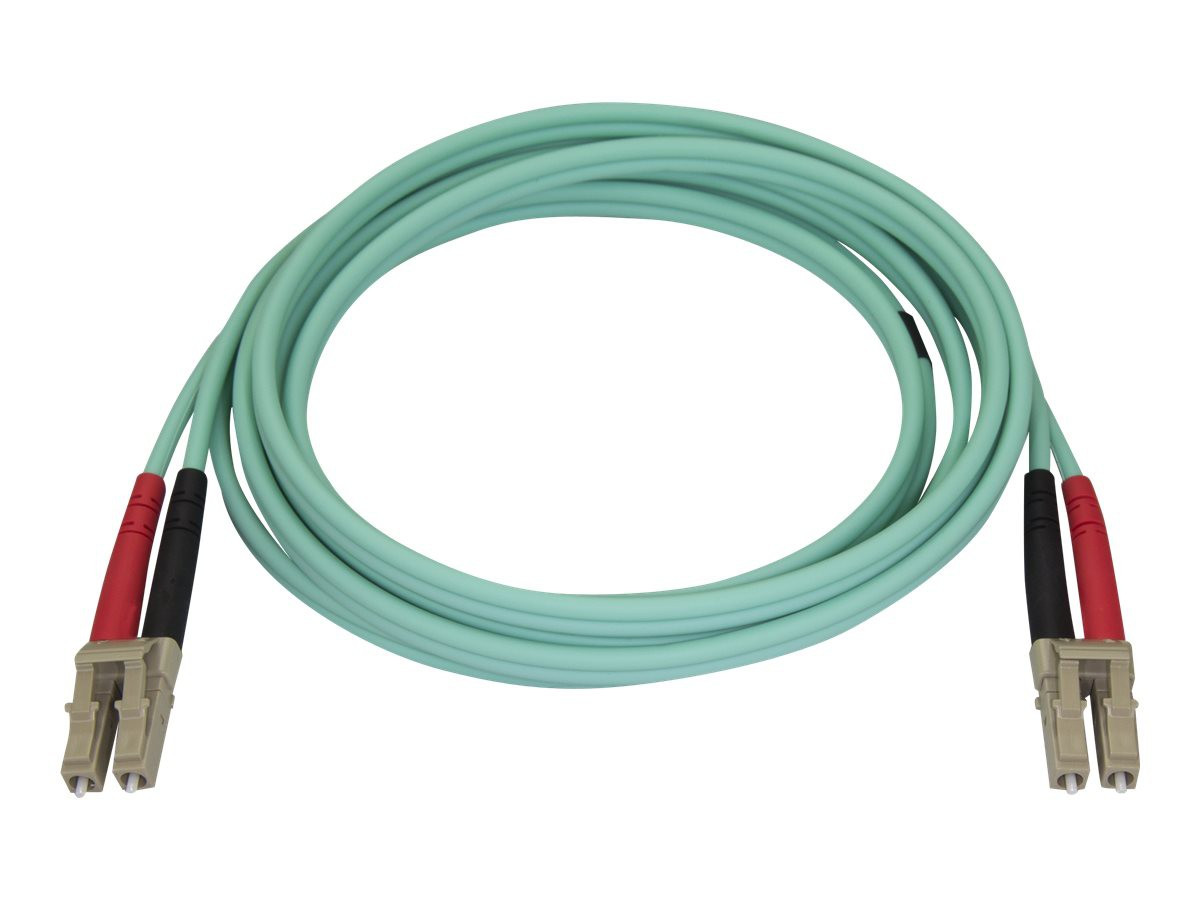 STARTECH Aqua OM4 Duplex Multimode Fiber
