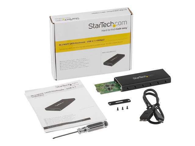 STARTECH USB 3.1 Gen 2 Type C M.2 NGFF S