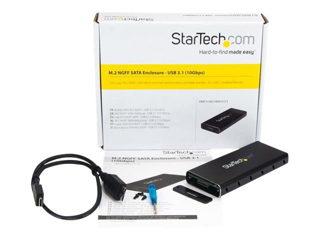 STARTECH USB 3.1 Gen 2 Type C M.2 NGFF S