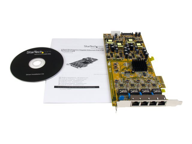 STARTECH 4 Port PCI Express Gigabit Ethe