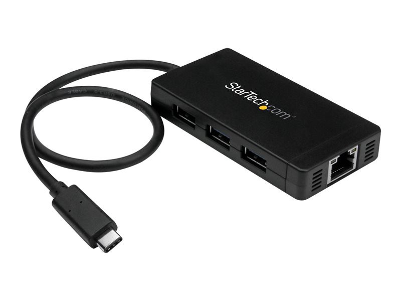 STARTECH 3-Port USB 3.0 Hub with USB-C