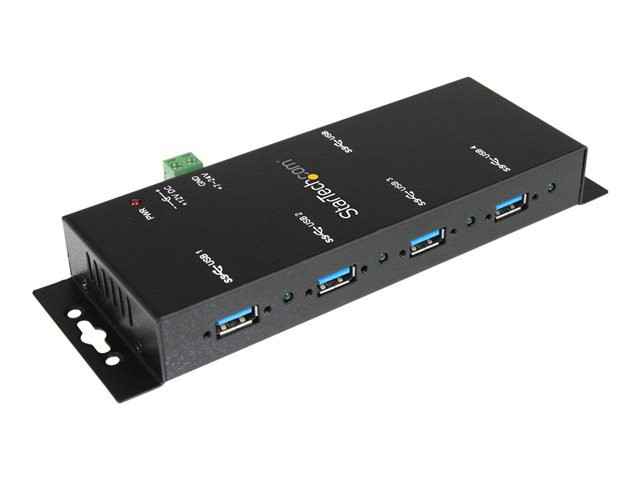 STARTECH Mountable 4-Port Rugged Industr