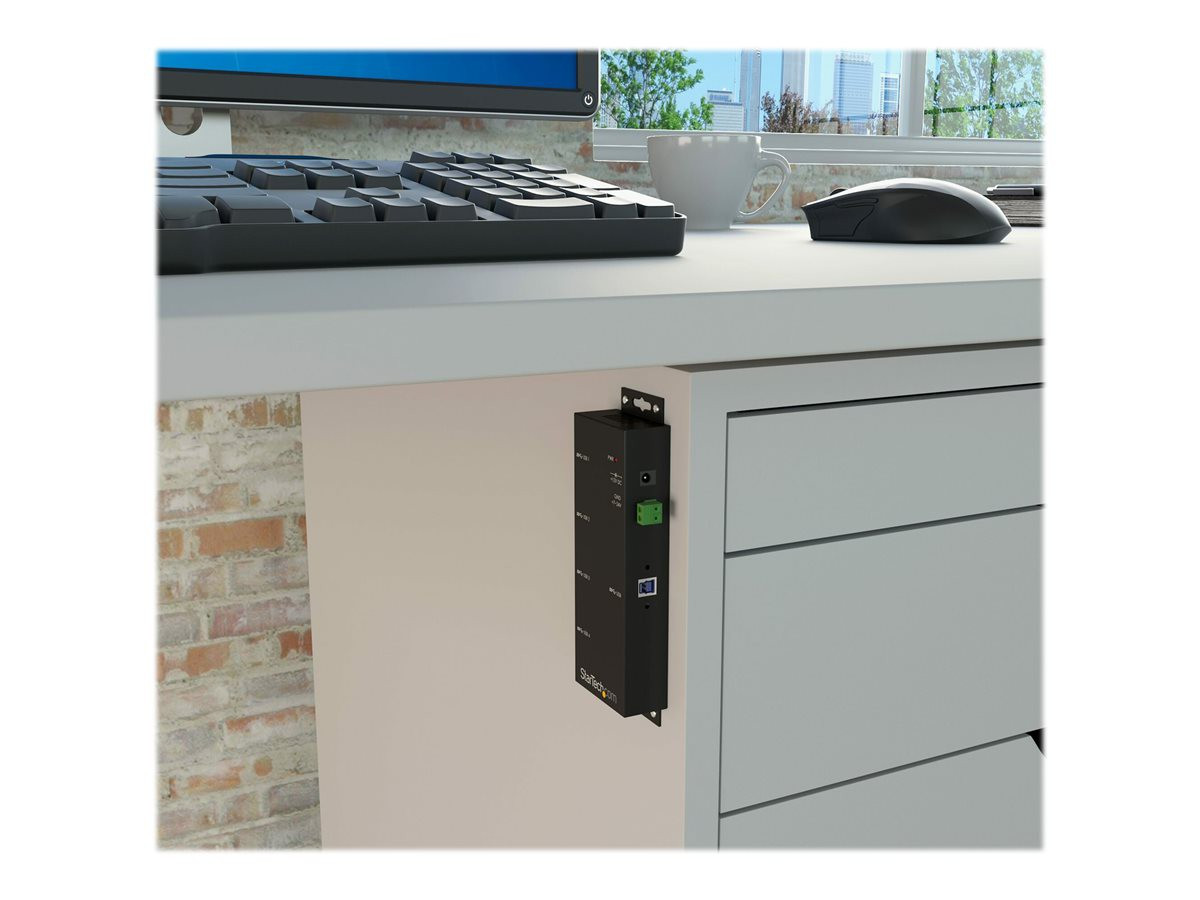 STARTECH Mountable 4-Port Rugged Industr