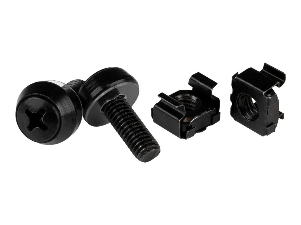 BildeSTARTECH 50 Pkg M6 Screws & Cage Nuts