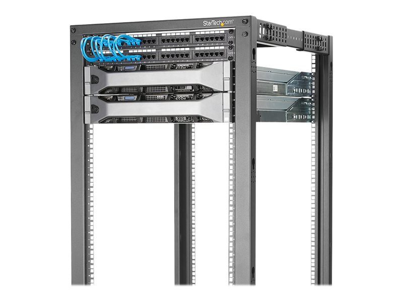 STARTECH 25U Adjustable Depth Open Frame