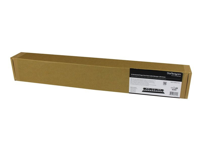 STARTECH 1U 19in Finger Duct Rack Cable