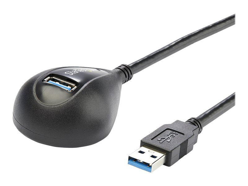 BildeSTARTECH 5ft Black USB 3 A-A M/F Cable