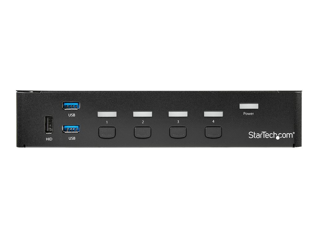 BildeSTARTECH 4-Port DP KVM Switch - 4K