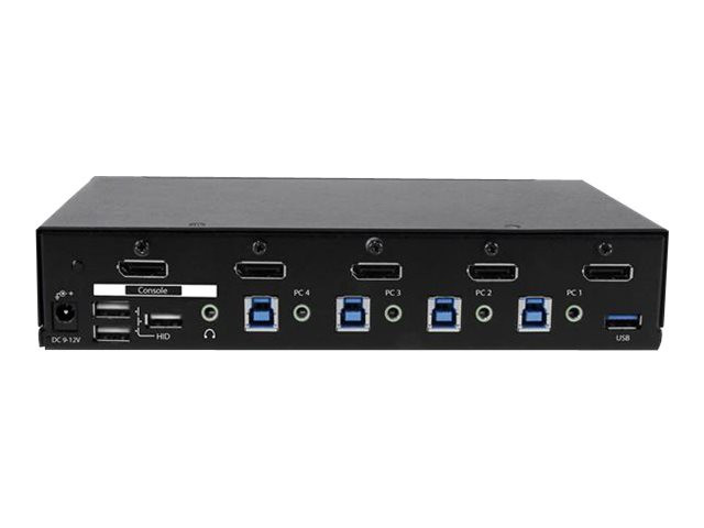 STARTECH 4-Port DP KVM Switch - 4K