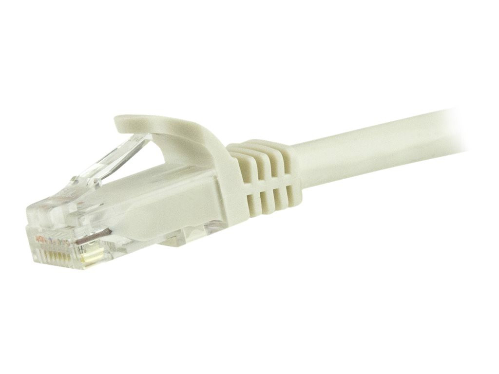 STARTECH 15m White Snagless Cat6 UTP