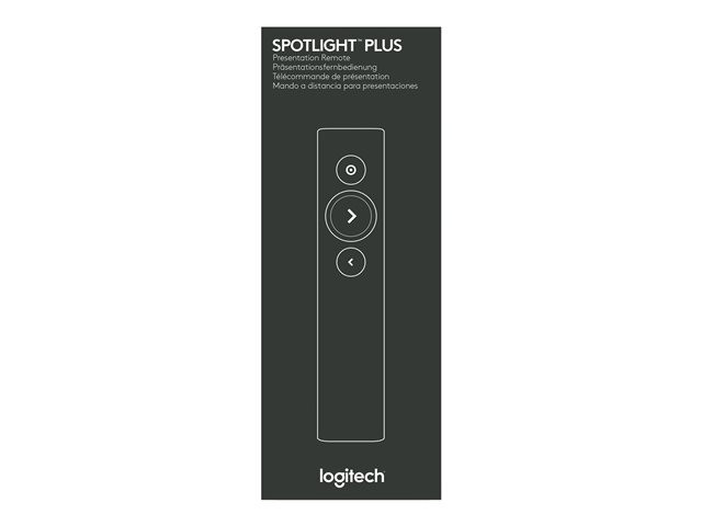 LOGI Spotlight Plus Remote SLATE B2B