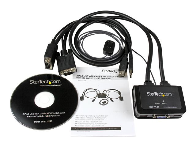 BildeSTARTECH SV211USB 2 Port USB VGA Cable