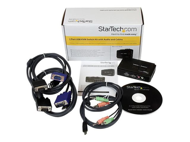 STARTECH SV211KUSB 2 Port Micro USB KVM