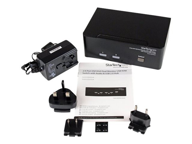 STARTECH SV231DDVDUA 2 Port DVI VGA Dual