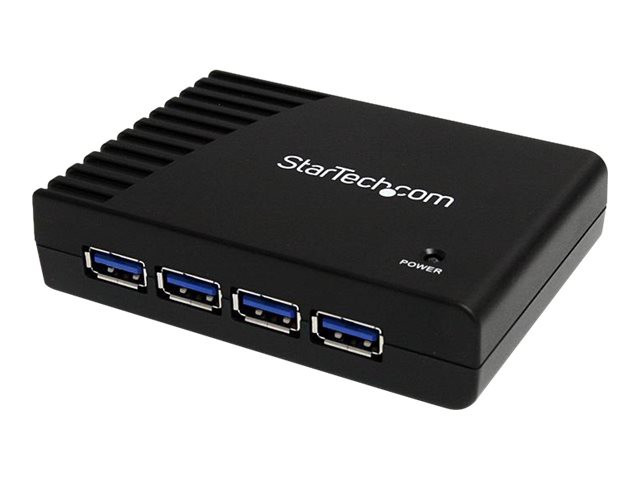 STARTECH ST4300USB3EU 4 Port Black Super