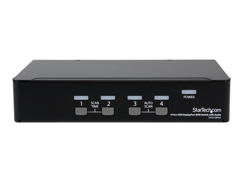 STARTECH SV431DPUA 4 Port DisplayPort KV