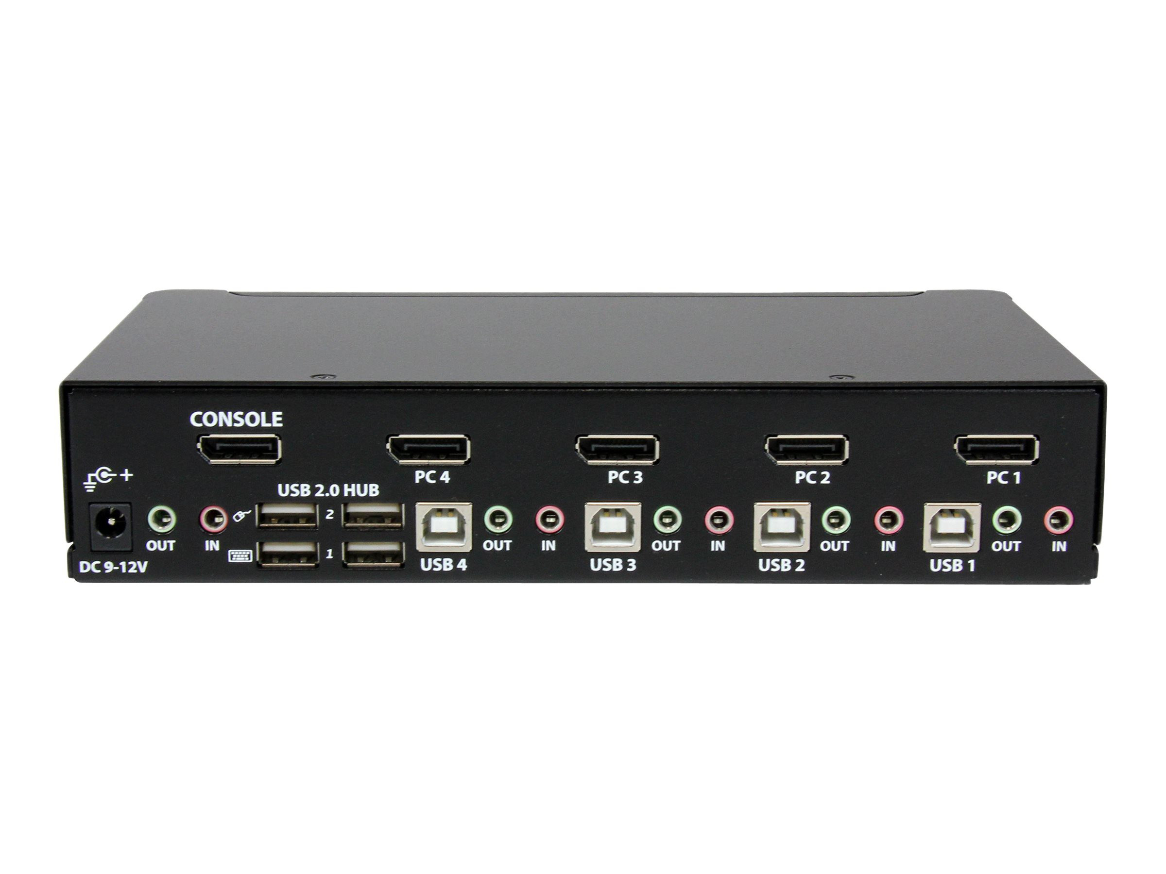 STARTECH SV431DPUA 4 Port DisplayPort KV