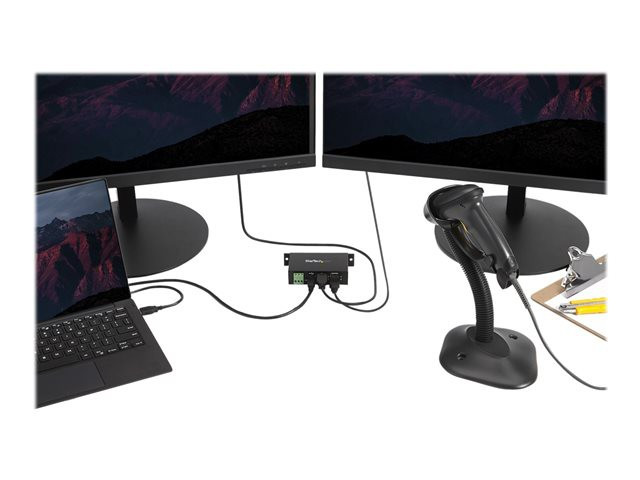 BildeSTARTECH 4Port Industrial USB 2.0 Hub