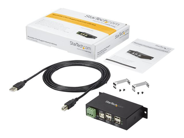 STARTECH 4Port Industrial USB 2.0 Hub
