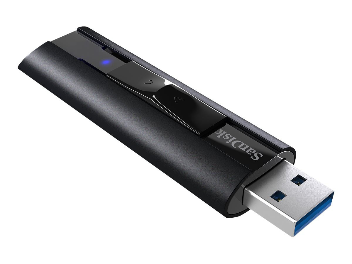 BildeSANDISK USB-minne Extreme 3.2 PRO 256GB SSD-hastighet 420MB/s Skrive 380MB/s Lese
