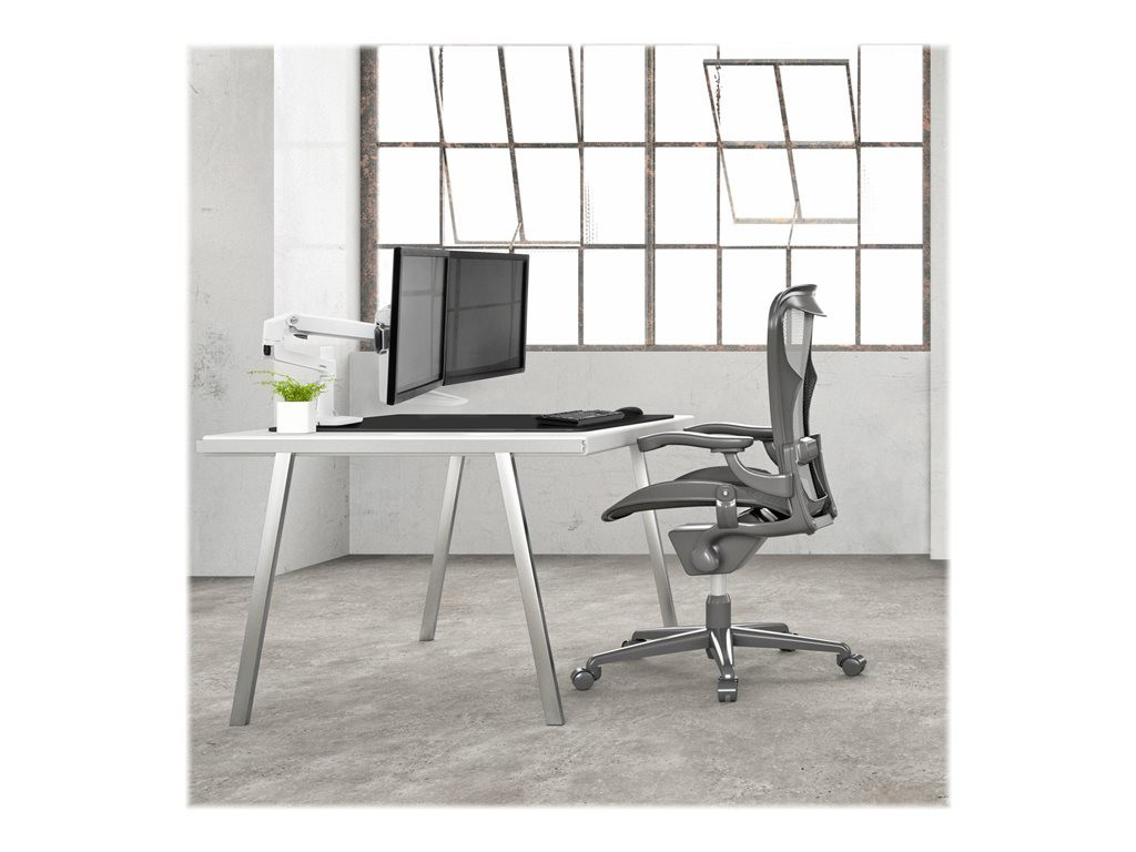 ERGOTRON LX Desk Dual Direct Arm white