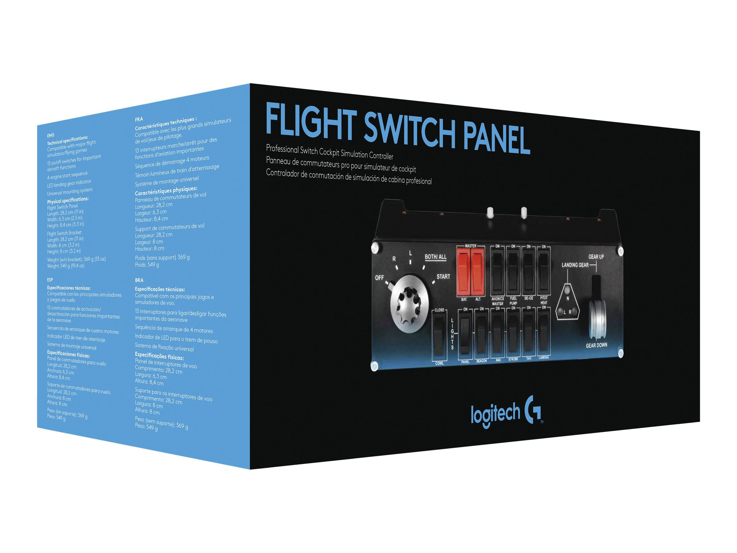 LOGI G Saitek Pro Flight Switch Panel