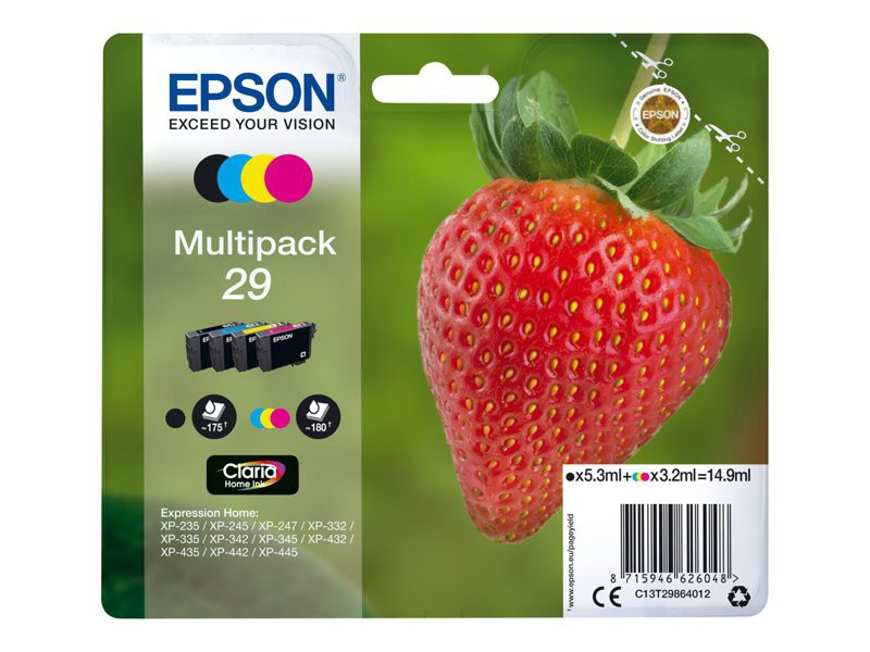 EPSON Multipack 4-colours 29 Claria Home