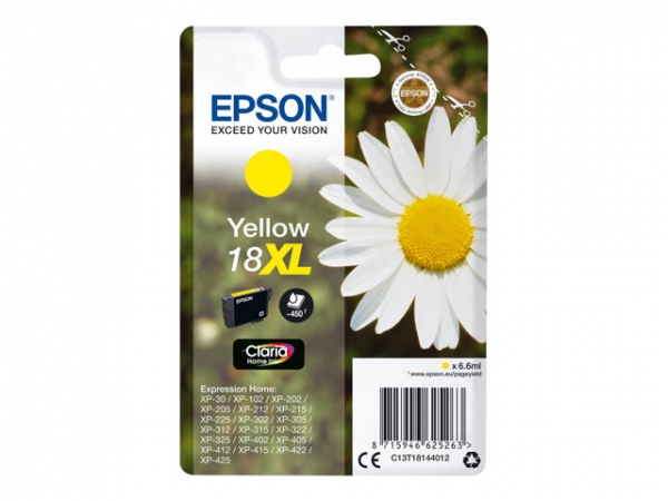 Blekk Epson 18Xl C13T18144012 Gul
