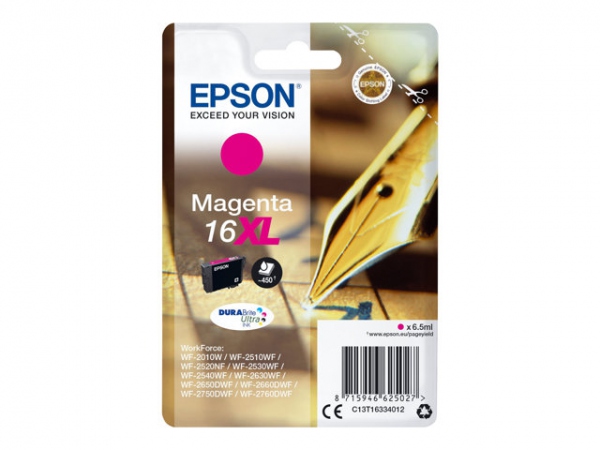 Blekk Epson 16Xl C13T16334012 Magenta