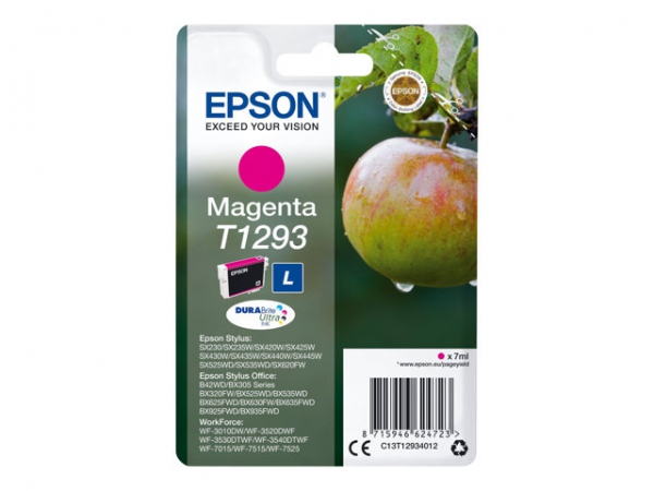 Blekk Epson T1293 C13T12934012 Magenta