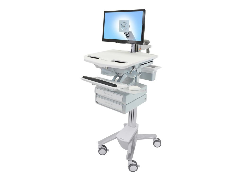 ERGOTRON styleview cart LCD 2 drawers