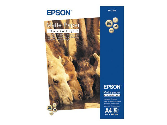 EPSON A4 Matte Paper Heavyweight 167g, 50 sheets