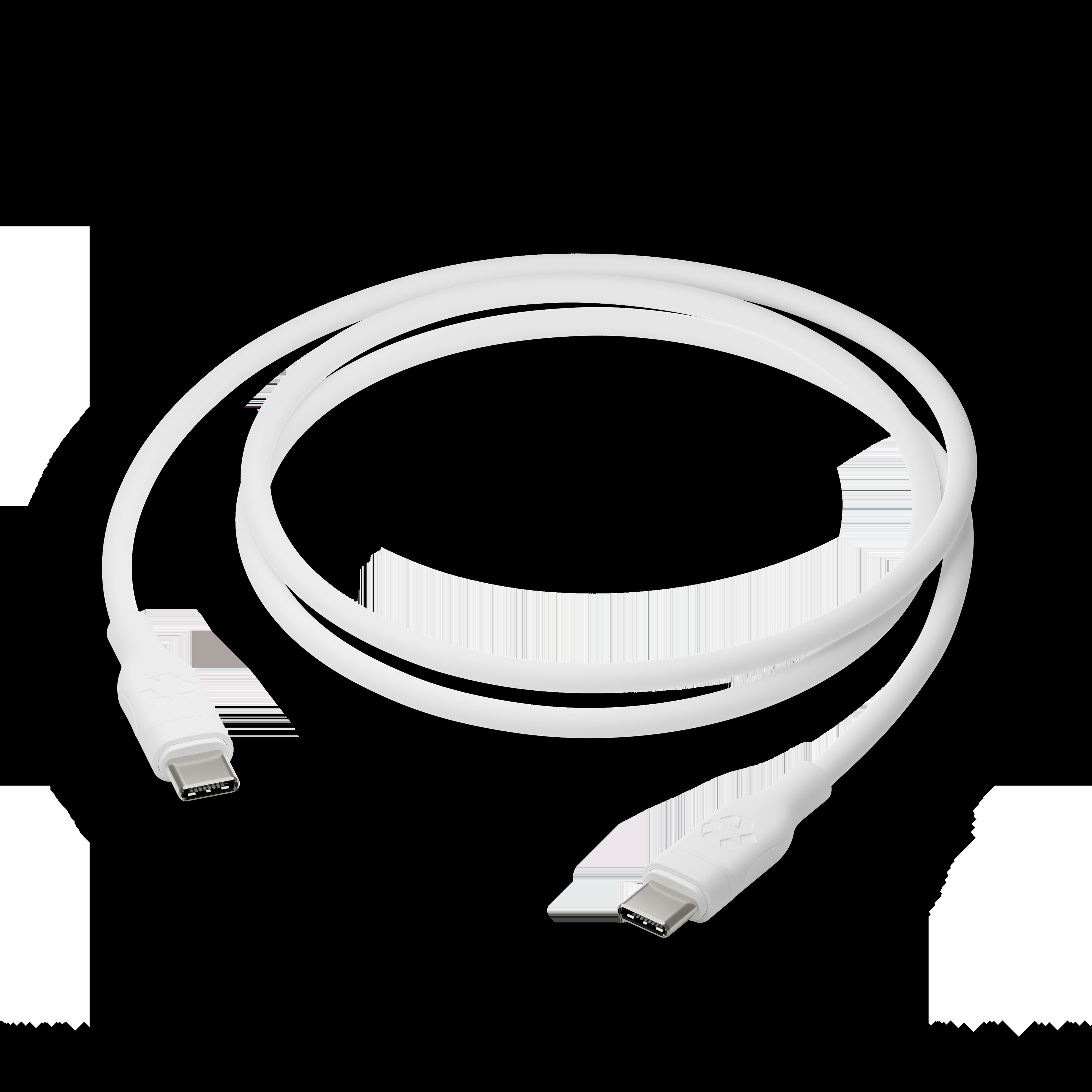 BildeCable - USB-C to USB-C - TPE, White (1.2m)
