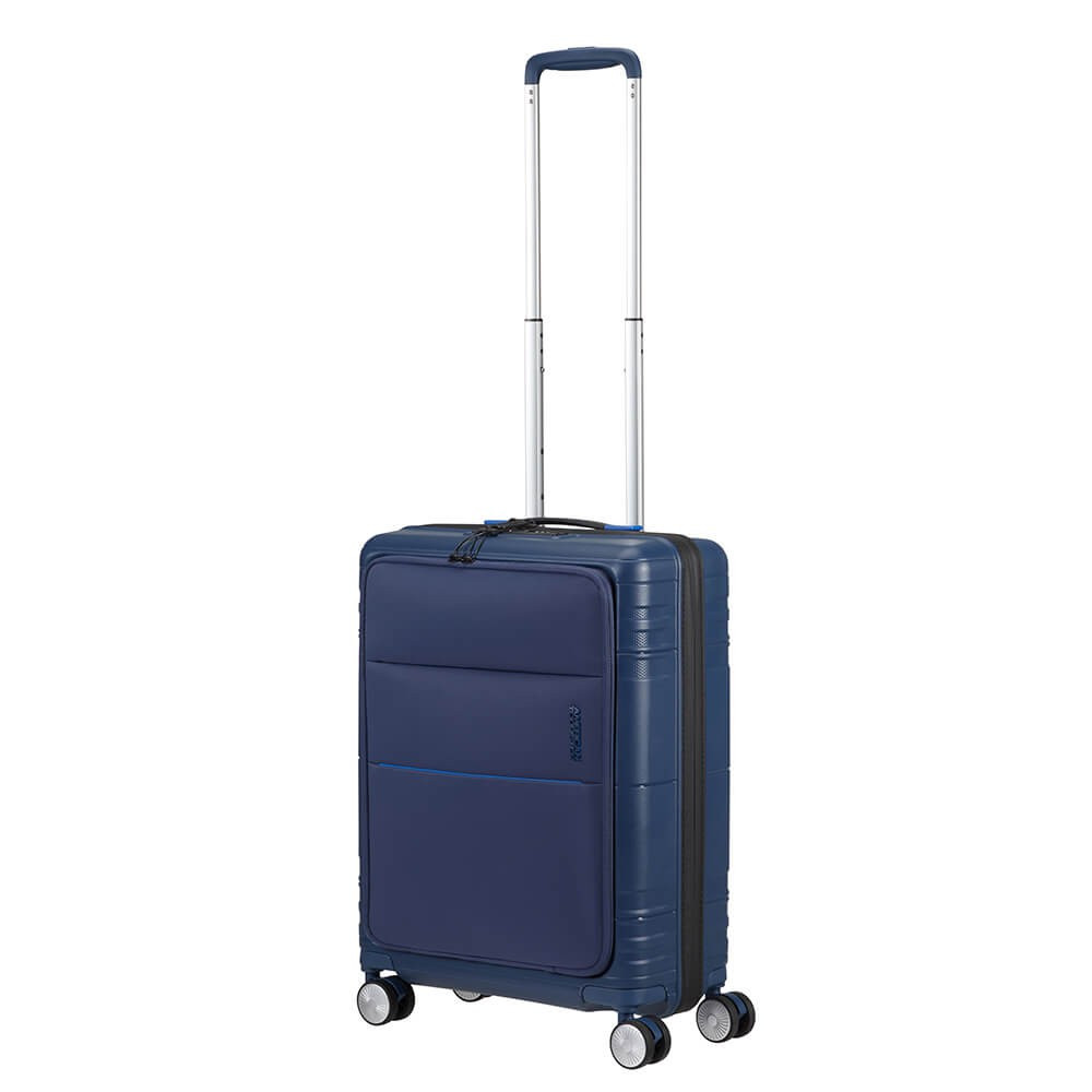 AMERICAN TOURISTER Hello Cabin Spinner 55 Front Pocket Navy