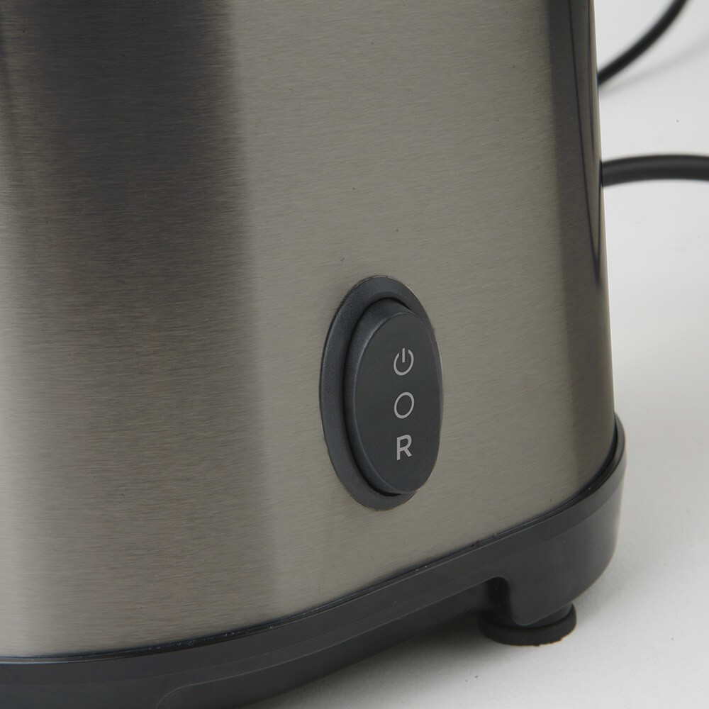BLACK+DECKER Slow Juicer Brushed