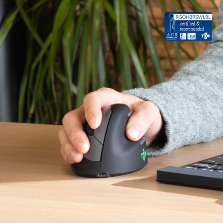 R-Go HE Break ergonomic mouse, small, right, wireless