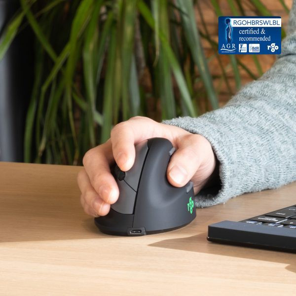 R-Go HE Break ergonomic mouse, small, right, wireless