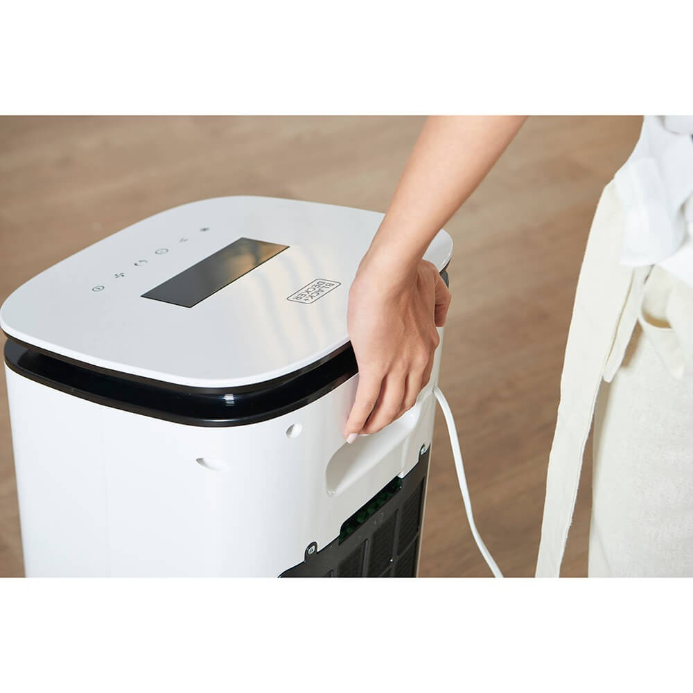 BLACK+DECKER Air Cooler LED Display White