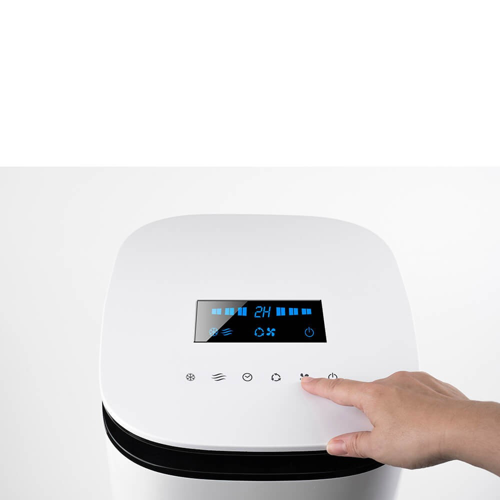 BLACK+DECKER Air Cooler LED Display White