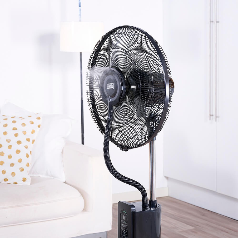 BLACK+DECKER Mist Fan Black