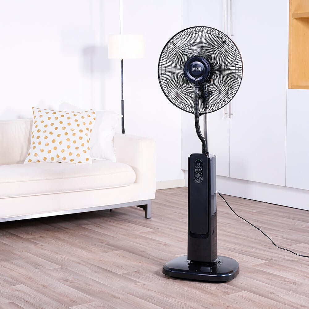BLACK+DECKER Mist Fan Black