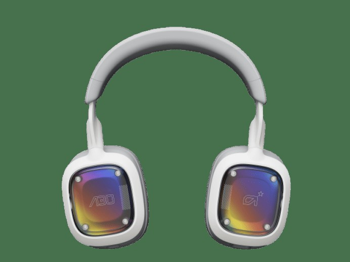 A30 Wireless Gaming Headset, White/Purple XBOX