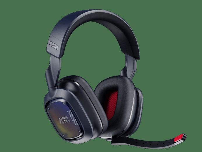 BildeA30 Wireless Gaming Headset, Navy/Red PS