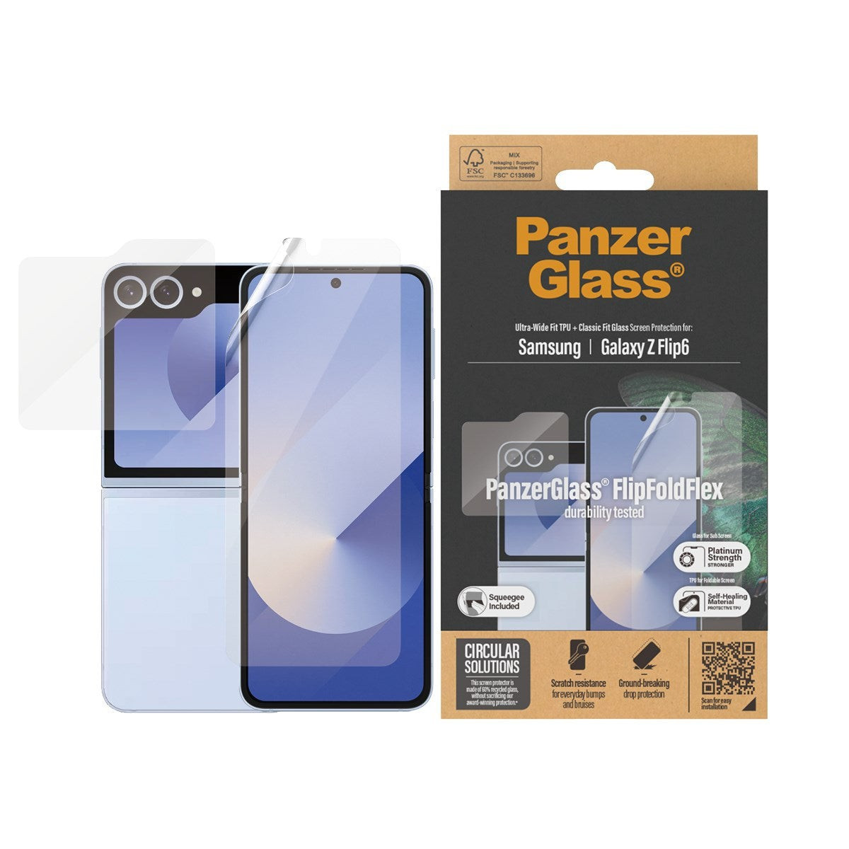 BildePanzerGlass Samsung Galaxy Z Flip 5, Glass & Film