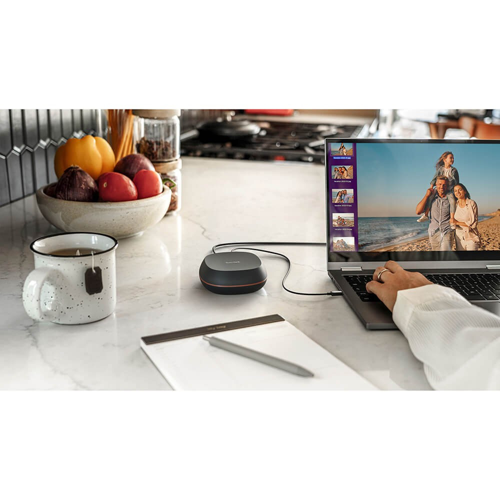 SANDISK Desk Drive 4TB USB Type-C External SSD up to 1000MB/s
